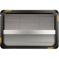 Ramen & Toebehoren-DWS Camping Rechthoekig klapraam inclusief combihor zwart 900 x 500 mm