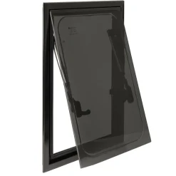 DWS Camping Rechthoekig klapraam inclusief combihor zwart 350 x 500 mm< Ramen & Toebehoren