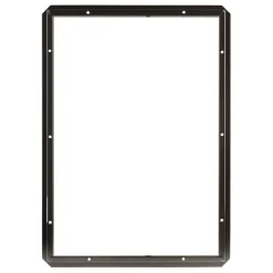 DWS Camping Rechthoekig klapraam inclusief combihor zwart 350 x 500 mm< Ramen & Toebehoren