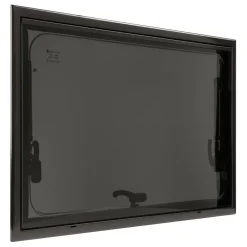 Ramen & Toebehoren-DWS Camping  Rechthoekig klapraam inclusief combihor zwart  700 x 400 mm