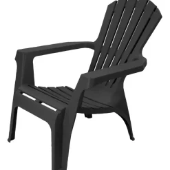 Tuinstoelen-DWS Dolomiti tuinstoel antraciet