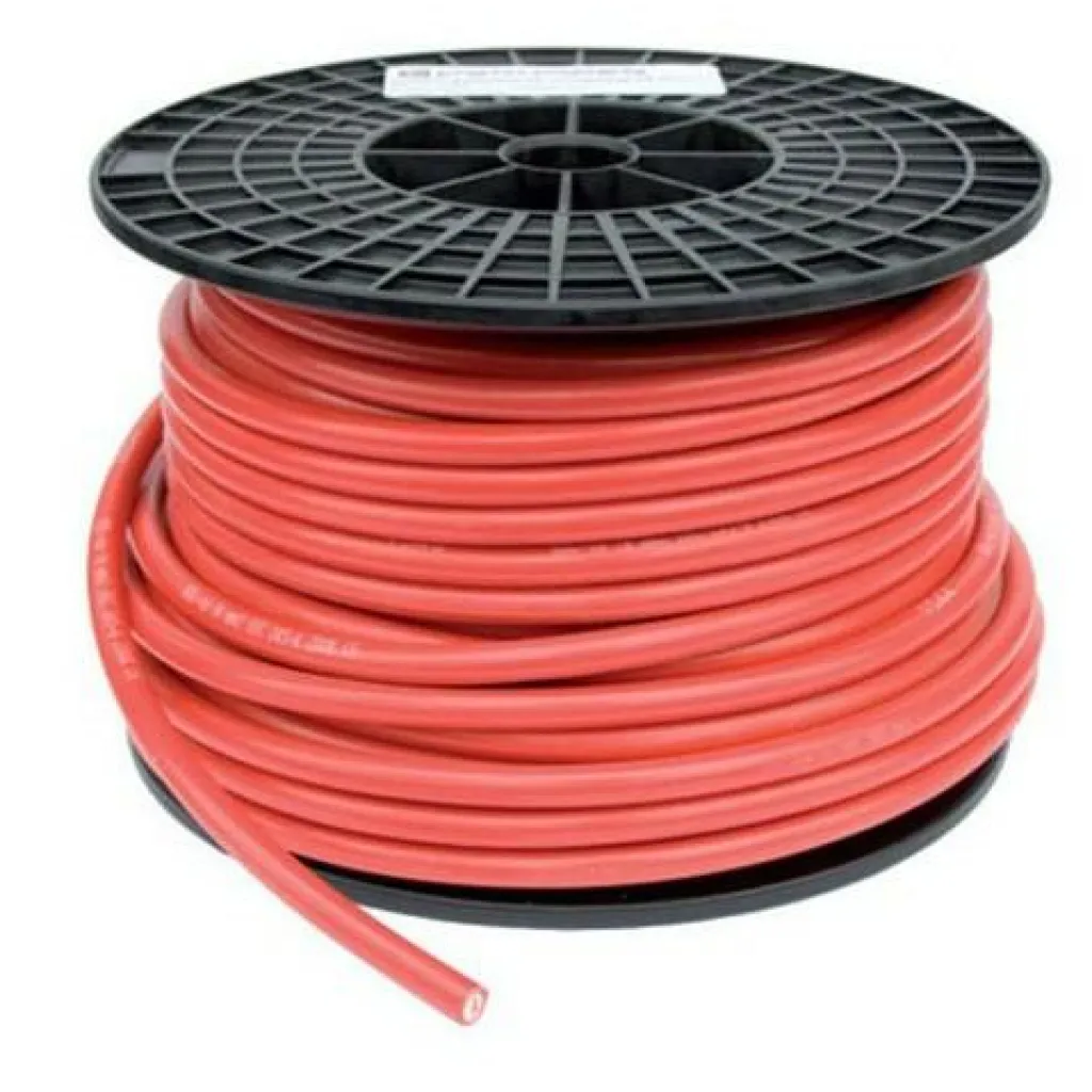 Kabels-DWS Dubbel geïsoleerde kabel rood 35 mm