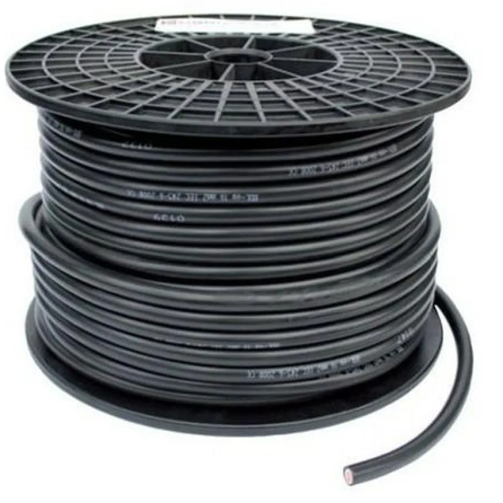 DWS Dubbel geïsoleerde kabel zwart 50 mm< Kabels