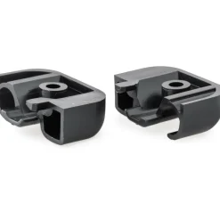 Ramen & Toebehoren-DWS Eindstukken voor scharnierlijst zwart links en  rechts