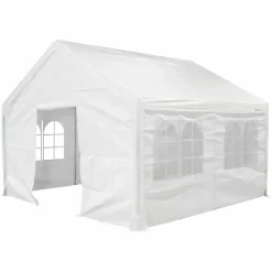 Tunneltenten|Partytenten-DWS Fiësta partytent 400 x 400 cm white