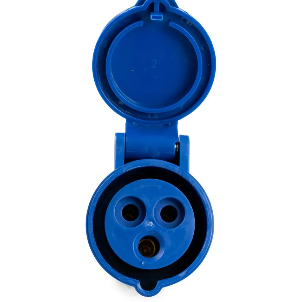 Camping Elektra-DWS Frans verloop Schuko/CEE contra stekker