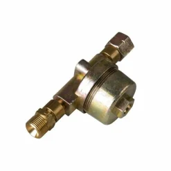 DWS G-631 gasfilter LPG 1/4 links binnendraad x   1/4 links buitendraad< Gaskoppelstukken