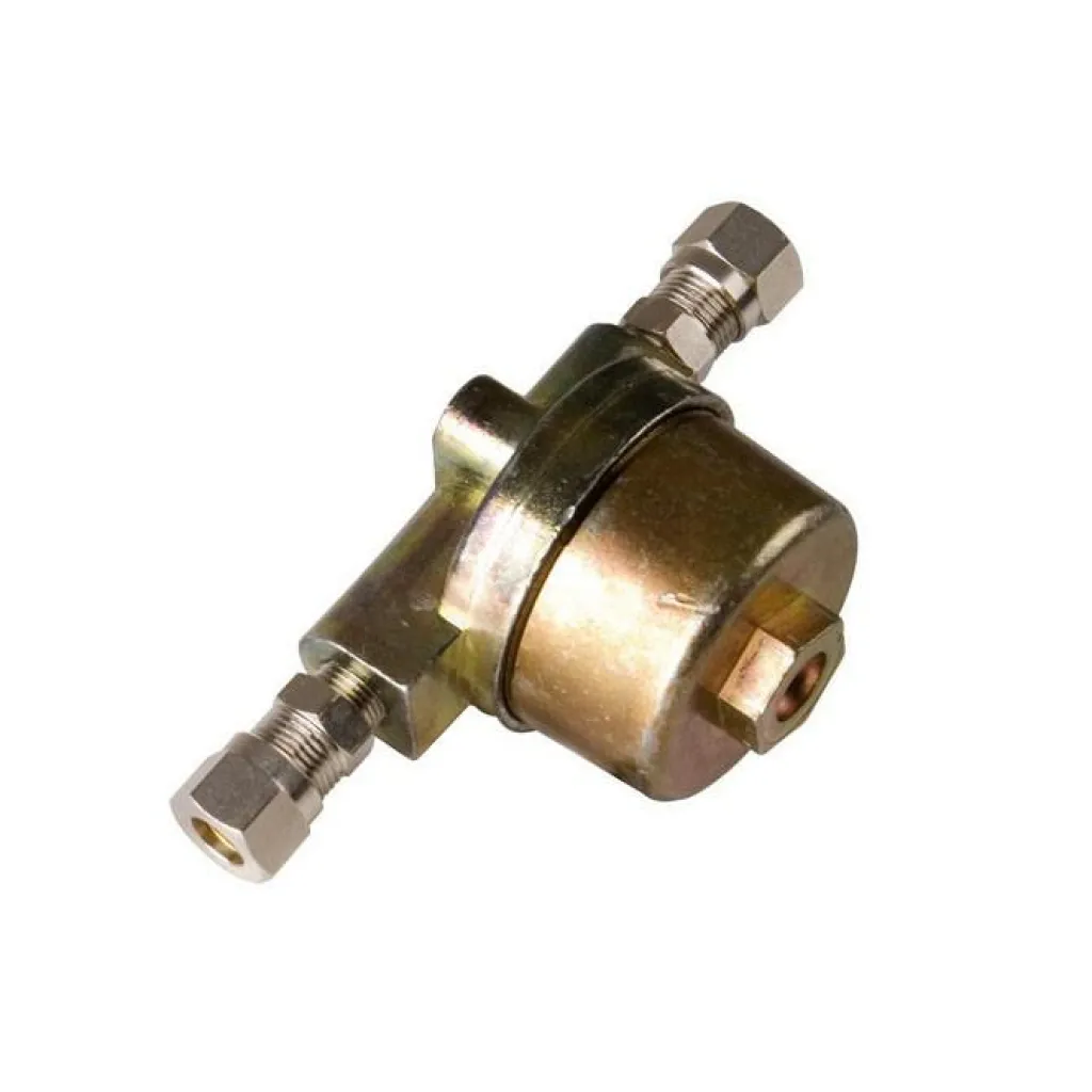 DWS G-631 gasfilter LPG 8 mm knelkoppeling x 8 mm  knelkoppeling< Lpg