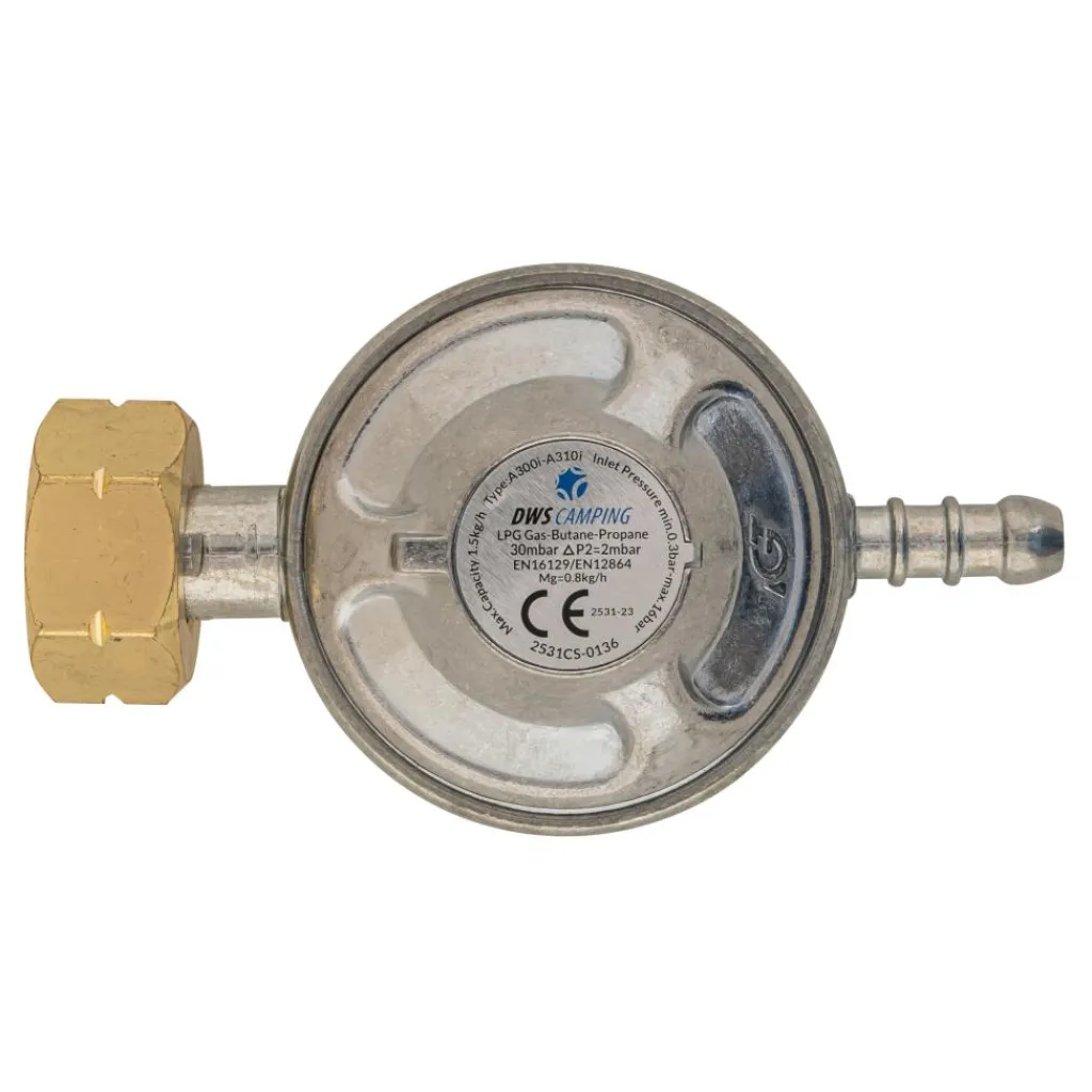 Gasdrukregelaars-DWS Gasdrukregelaar universeel 30 mbar slangpilaar