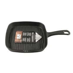 DWS Gietijzeren grillpan 23 x 23 cm< Accessoires