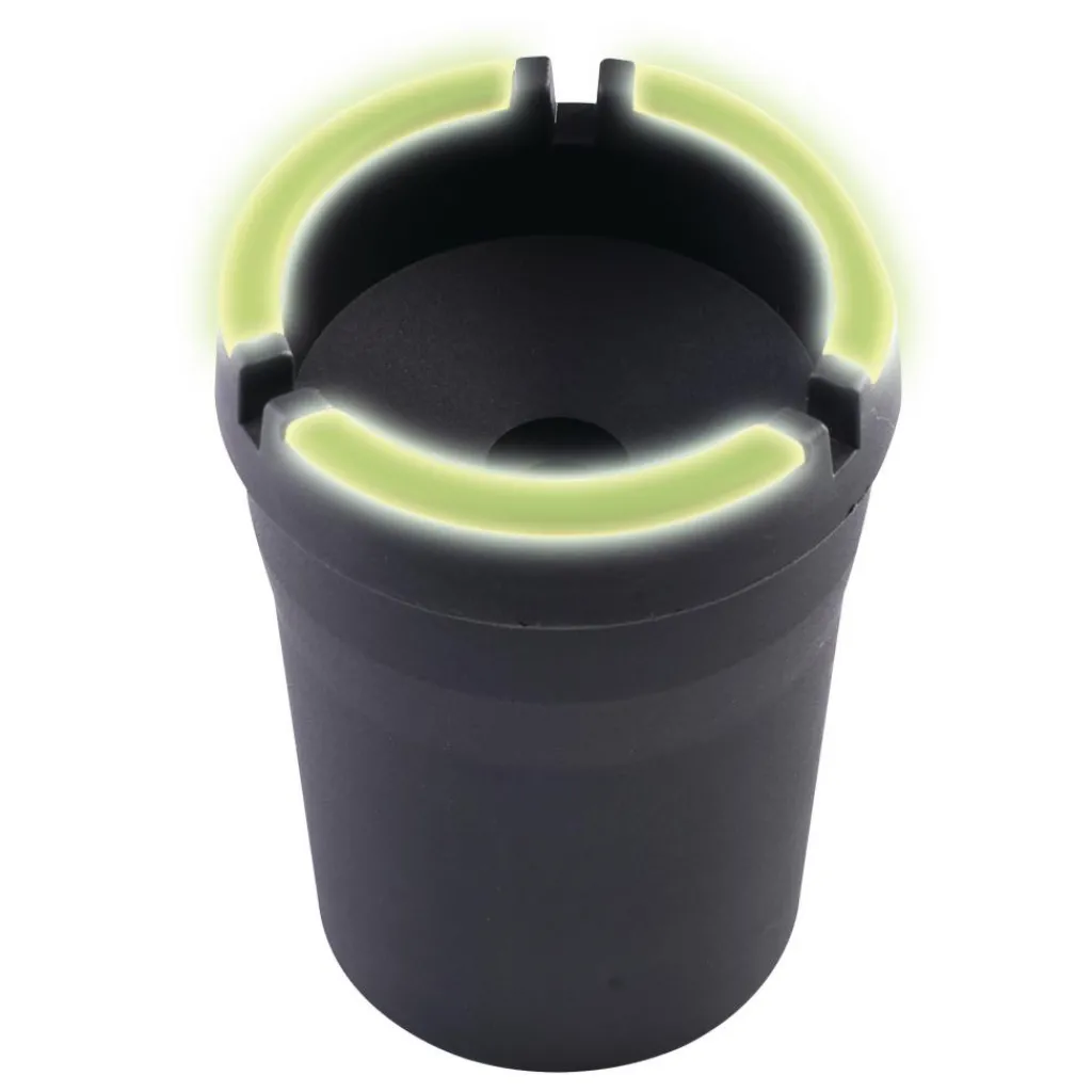 Accessoires-DWS Glow in the dark asbak zwart