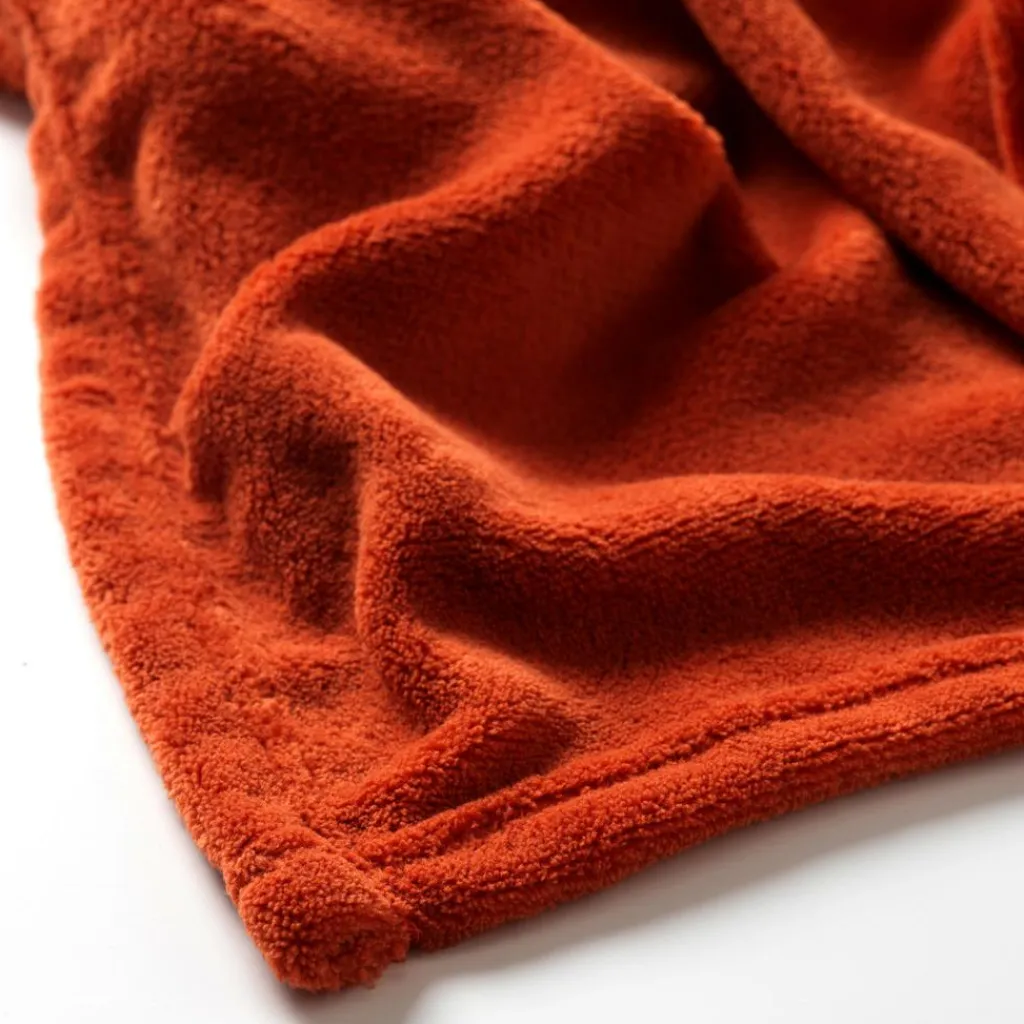 DWS Harvey fleece plaid 150 x 200 cm potters clay< Overige Accessoires