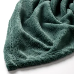 Overige Accessoires-DWS Harvey fleece plaid 150 x 200 cm sagebrush green