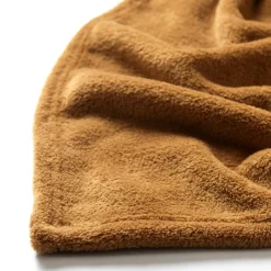 DWS Harvey fleece plaid 150 x 200 cm tobacco brown< Overige Accessoires