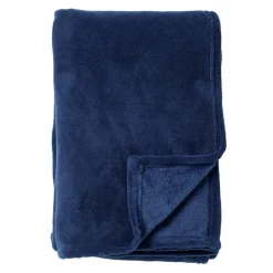 DWS Harvey fleece plaid 150 x 200 cm insignia blue< Overige Accessoires