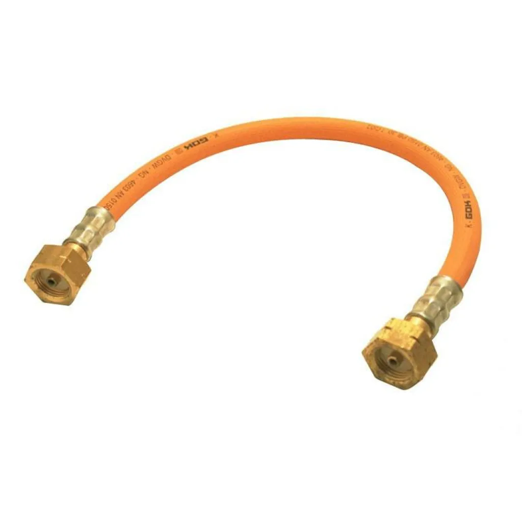 DWS hogedruk gasslang universeel x universeel 50 cm< Gasslangen & Leidingen