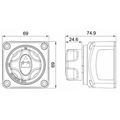 DWS Hoofdstroomschakelaar 200A< Schakelmateriaal