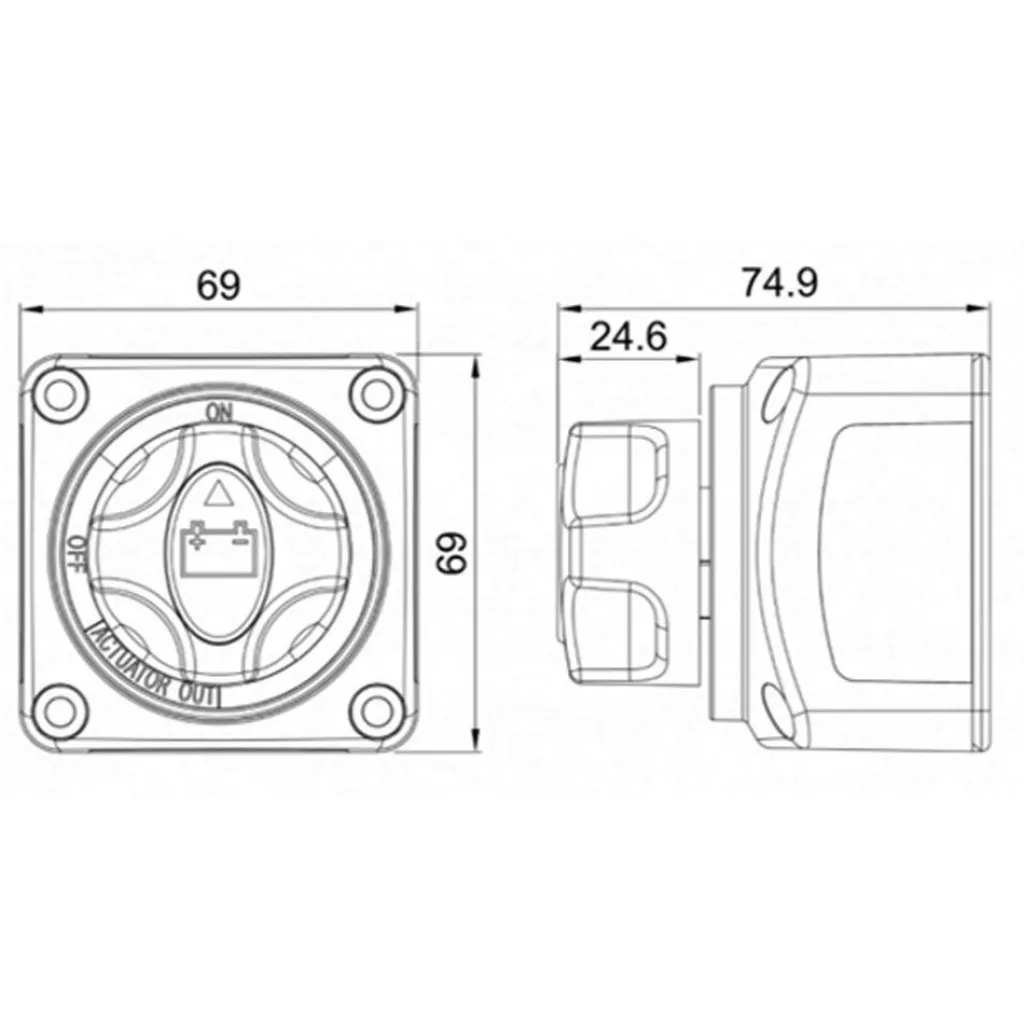 DWS Hoofdstroomschakelaar 200A< Schakelmateriaal