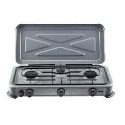 Gaskooktoestellen-DWS Kooktoestel 3-pits grijs