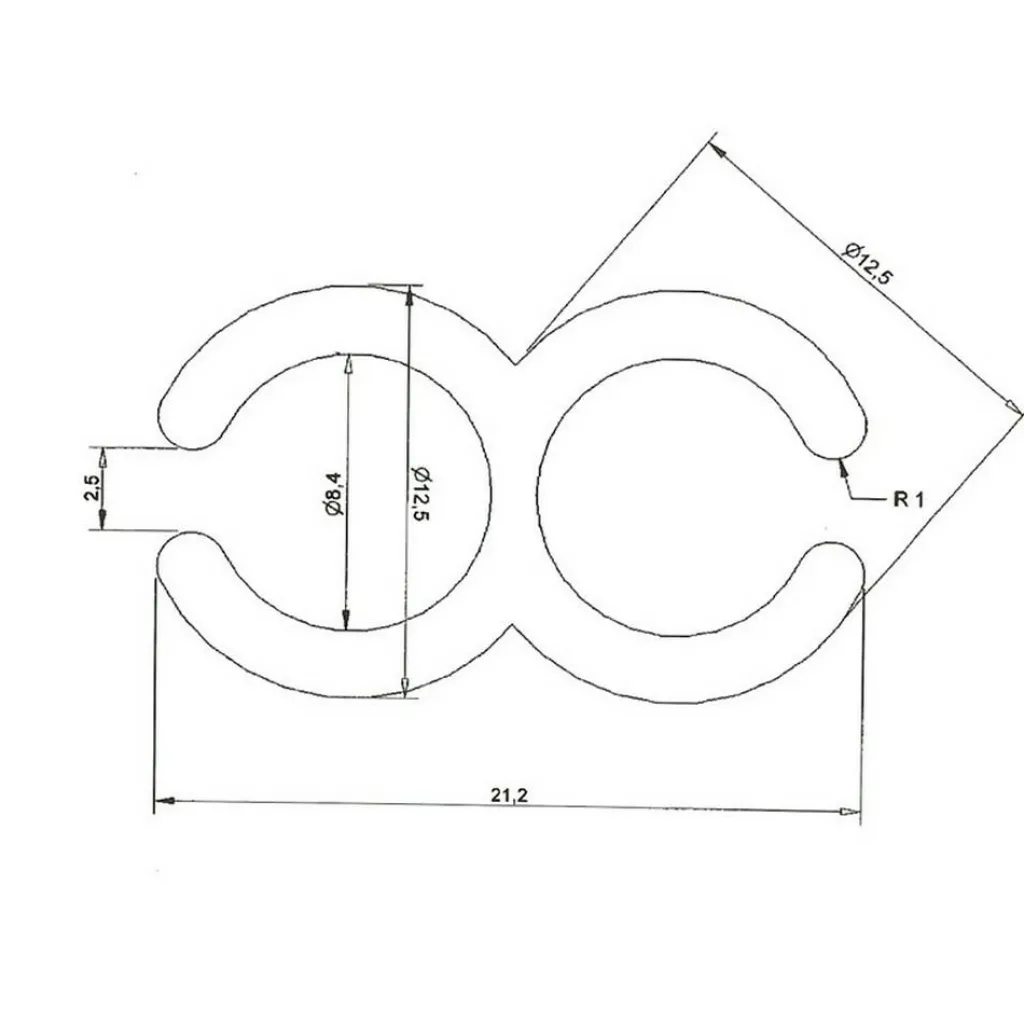 DWS Koppelstrip 250 cm< Voortent Accessoires
