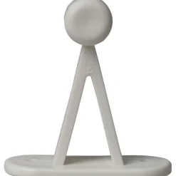 Hang- & Sluitwerk-DWS Kunststof deurvanger verend wit