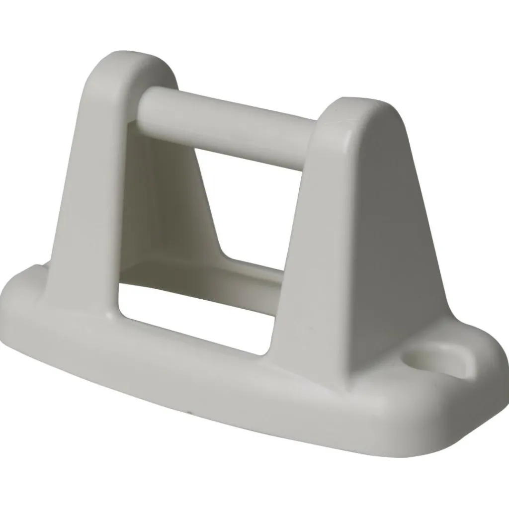 DWS Kunststof deurvanger afsluitbaar wit< Hang- & Sluitwerk