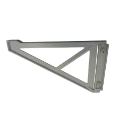 Hang- & Sluitwerk-DWS Kunststof klapsteun wit