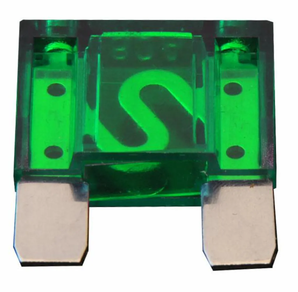 Zekeringen-DWS Maxi steekzekering 30A groen per 2 stuks