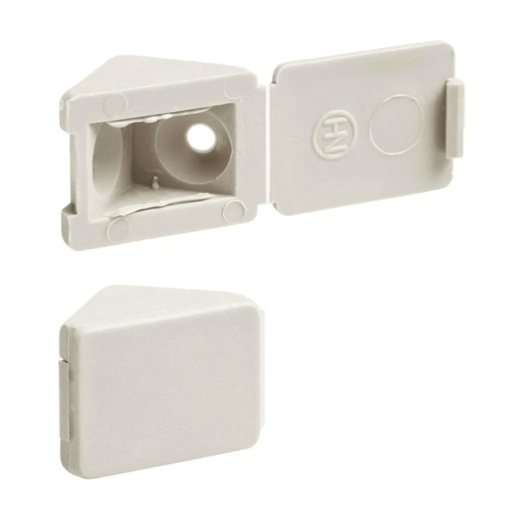 Hang- & Sluitwerk-DWS Meubelverbinders 2 gaats magnolia per 10 stuks