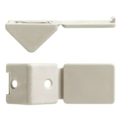 Hang- & Sluitwerk-DWS Meubelverbinders 2 gaats magnolia per 10 stuks