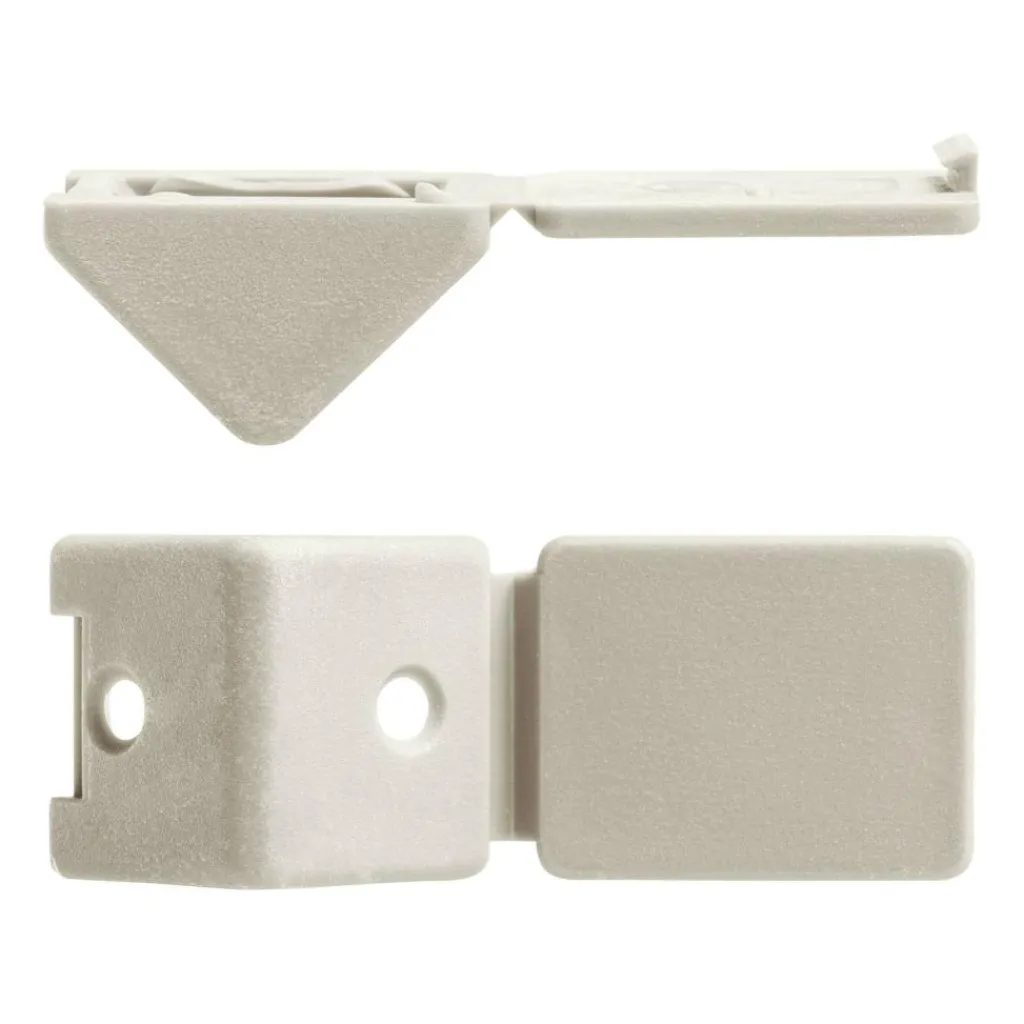 Hang- & Sluitwerk-DWS Meubelverbinders 2 gaats magnolia per 10 stuks