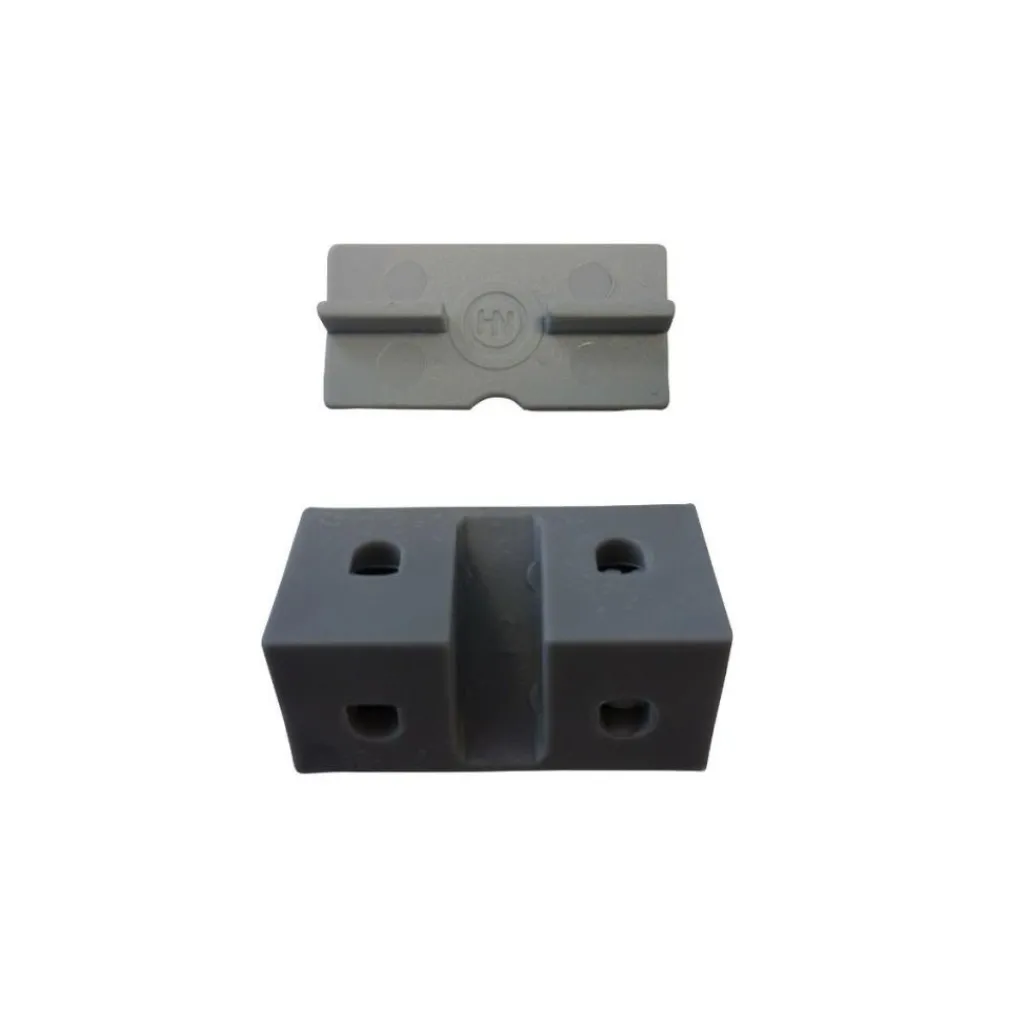 DWS Meubelverbinders 4 gaats grijs 100-pack< Hang- & Sluitwerk