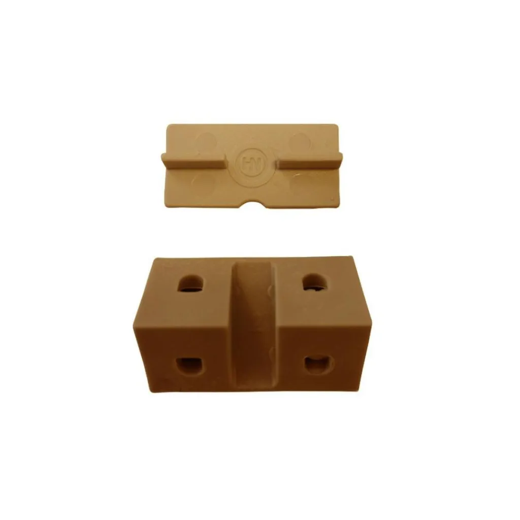 DWS Meubelverbinders 4 gaats caramel 100-pack< Hang- & Sluitwerk