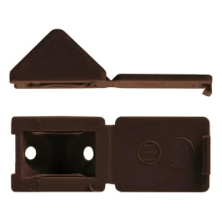 Hang- & Sluitwerk-DWS Meubelverbinders 2 gaats bruin per 10 stuks