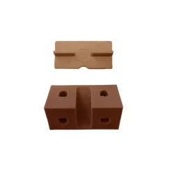 DWS meubelverbinders 4 gaats bruin per 100 stuks< Hang- & Sluitwerk