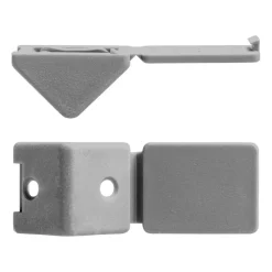 DWS Meubelverbinders 2 gaats grijs per 10 stuks< Hang- & Sluitwerk