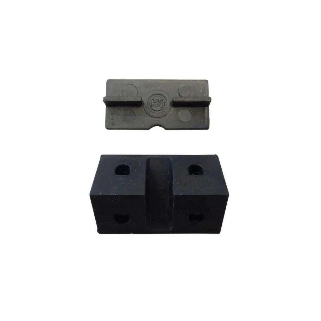 Hang- & Sluitwerk-DWS Meubelverbinders 4 gaats zwart per 100 stuks