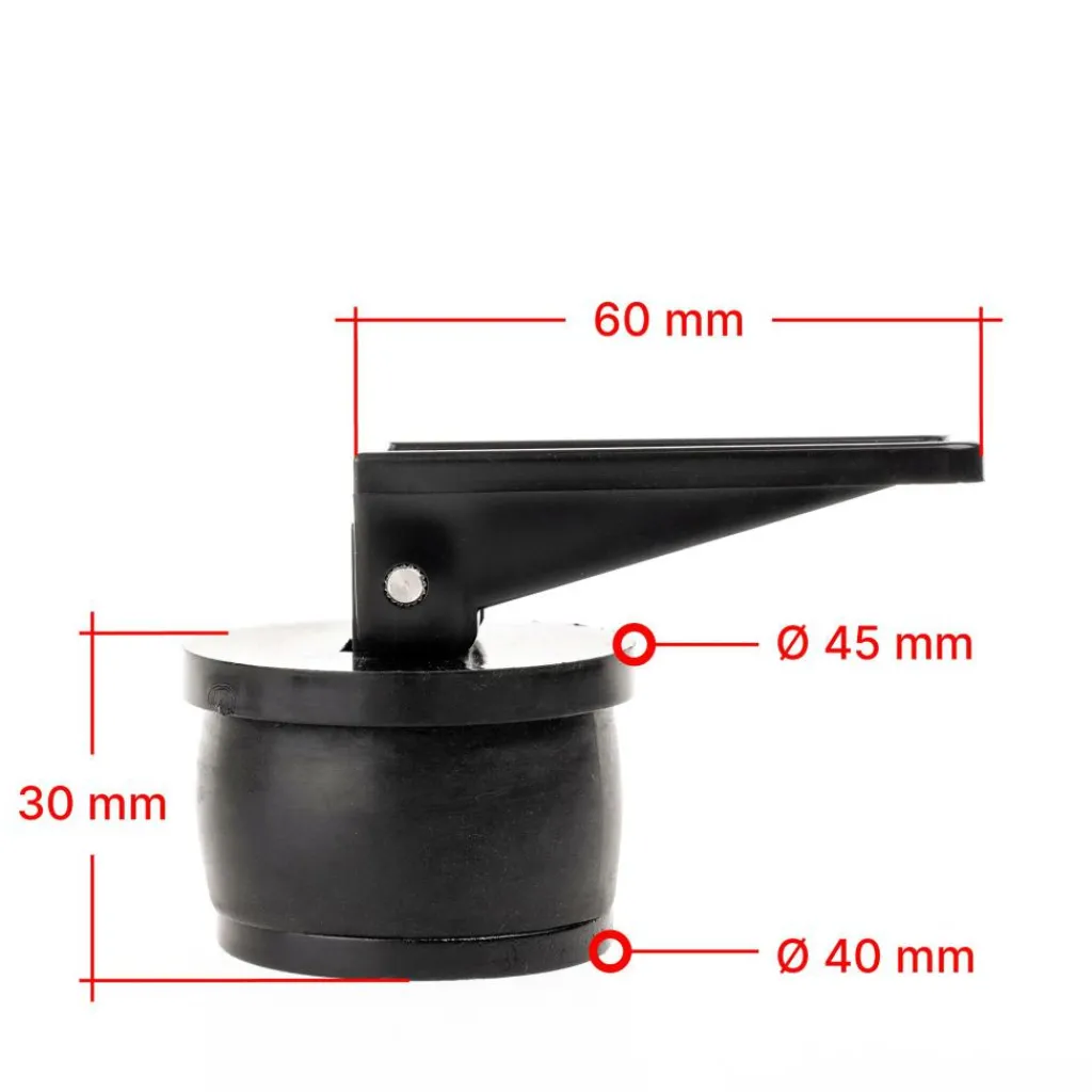 DWS Omklapbare afvoerplug 40 mm< Tankdoorvoeren & Afvoerpluggen