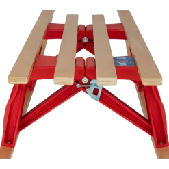 Sleeën|Wintersport-DWS opvouwbare slee red