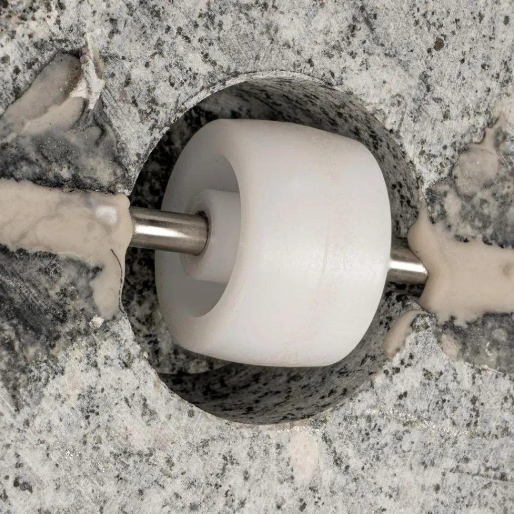 Parasolvoeten-DWS Parasolvoet 40 kg graniet grey