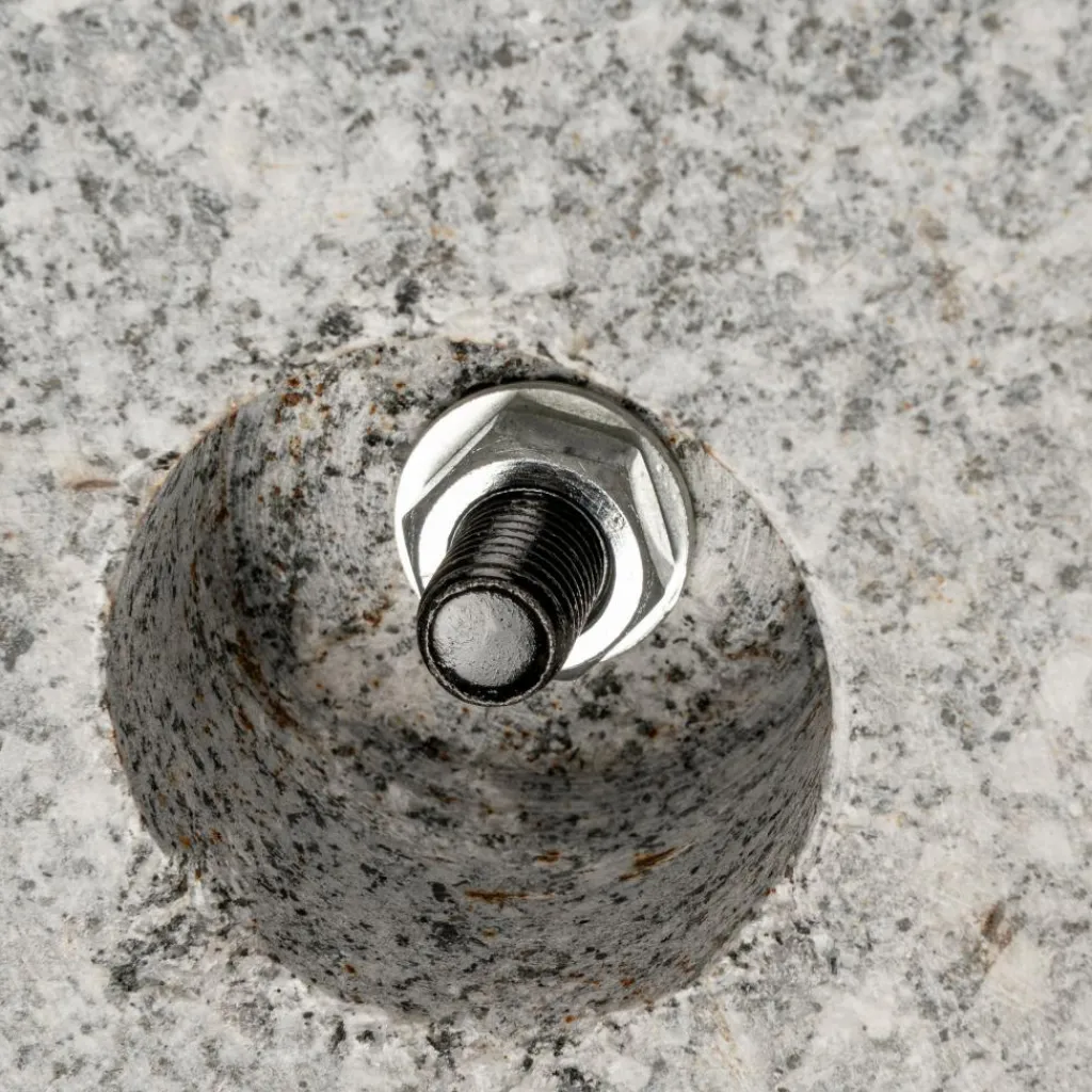 Parasolvoeten-DWS Parasolvoet 40 kg graniet grey