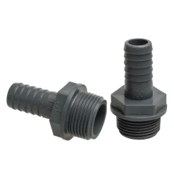 DWS PVC slangtule buitendraad 1 inch x 20 mm< Tankdoorvoeren & Afvoerpluggen