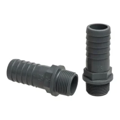 DWS PVC slangtule buitendraad 3/4 inch x 25 mm< Tankdoorvoeren & Afvoerpluggen