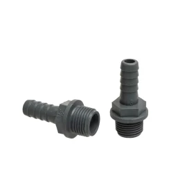 Tankdoorvoeren & Afvoerpluggen-DWS PVC slangtule buitendraad 1/2 x 13 mm