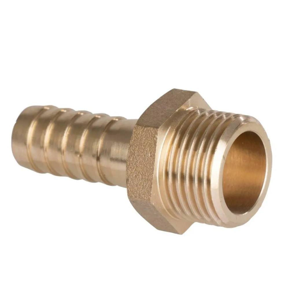 Gaskoppelstukken-DWS Slangpilaar x 1/2 buitendraad 13 mm