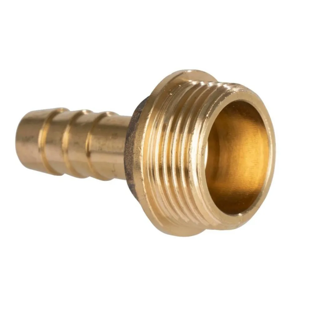 Gaskoppelstukken-DWS Slangpilaar x 3/4 buitendraad 13 mm