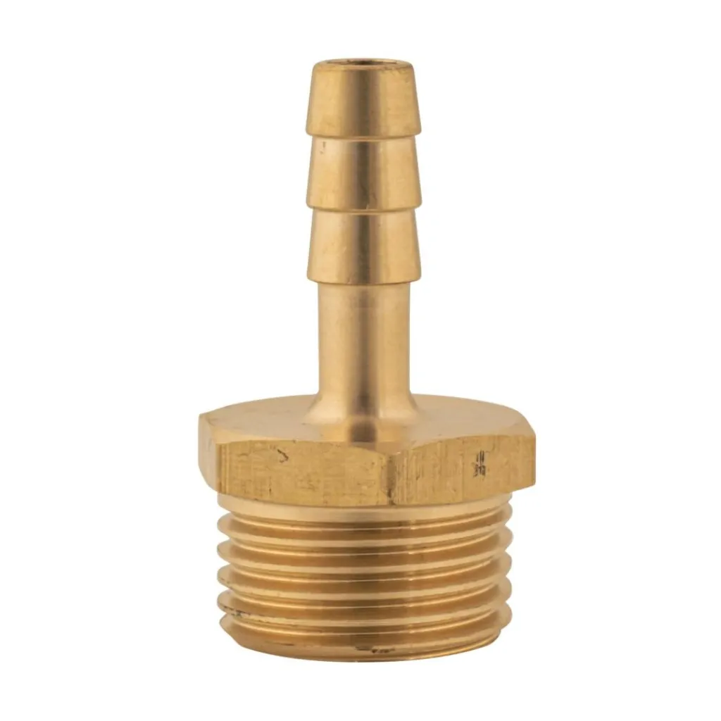 DWS Slangtule buitendraad 1/2 inch x 8 mm messing< Gaskoppelstukken