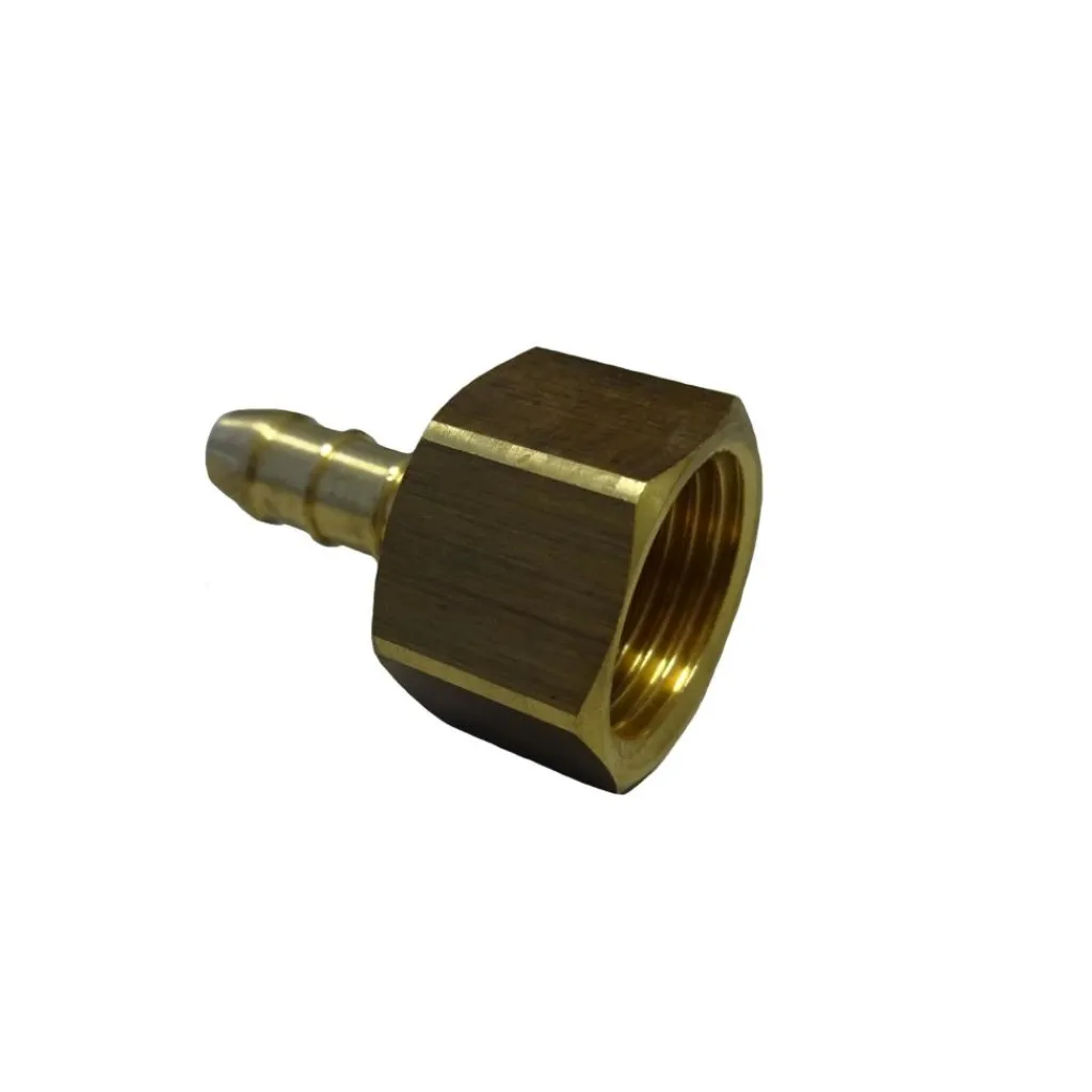 Gaskoppelstukken-DWS slangtule x 1/2 binnendraad