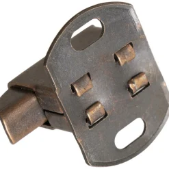 Hang- & Sluitwerk-DWS Snapper metaal verbronsd