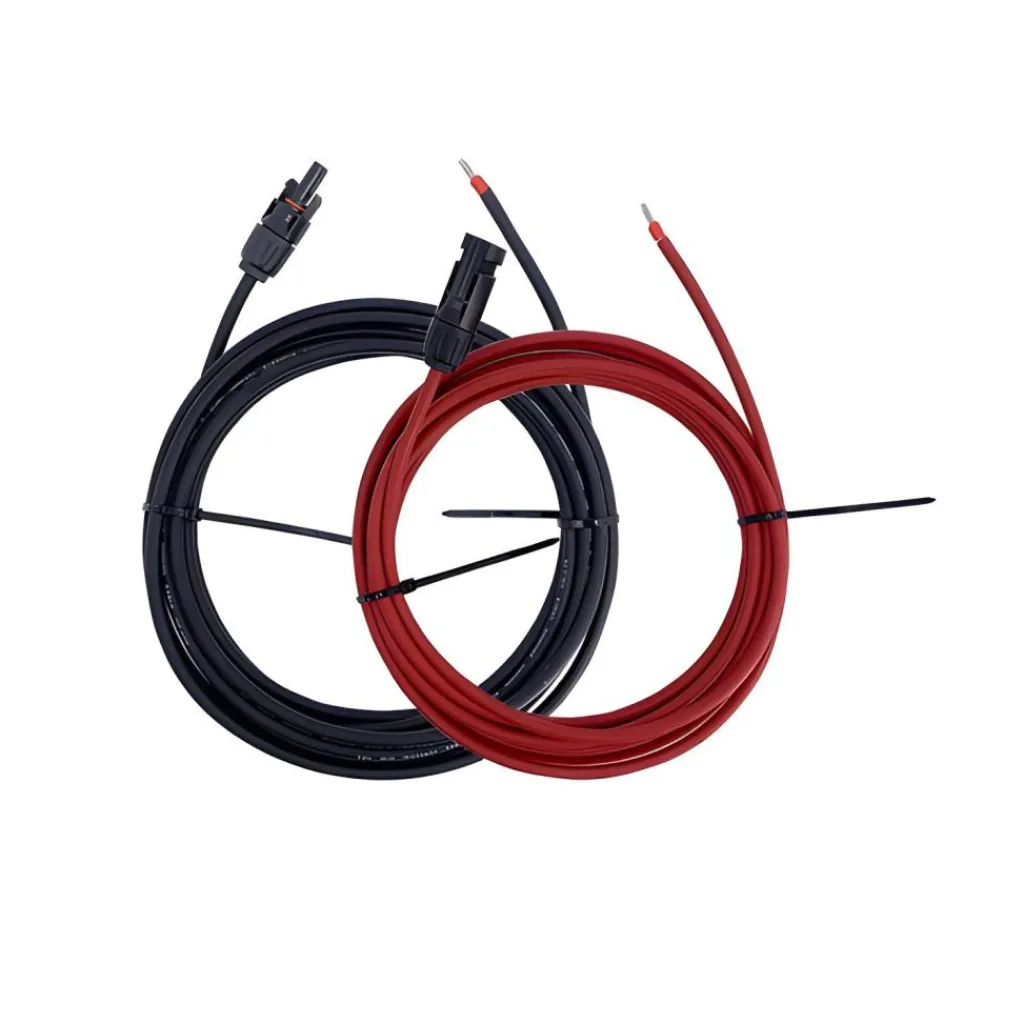 Zonnepanelen & Energie-DWS Solar MC4 aansluitkabels 4 mm² 5 meter